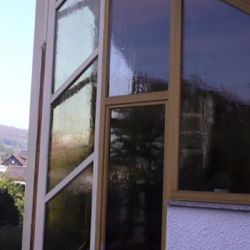 Fenster vor der Renovierung