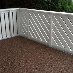 Balkon-Sanierung mit Natursteinteppich
